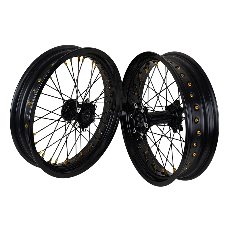 

Fit Talaria Komodo Wheel Set 17*3.0 17*3.5 Wheels Rims Set Electric Dirt Bike Wheels