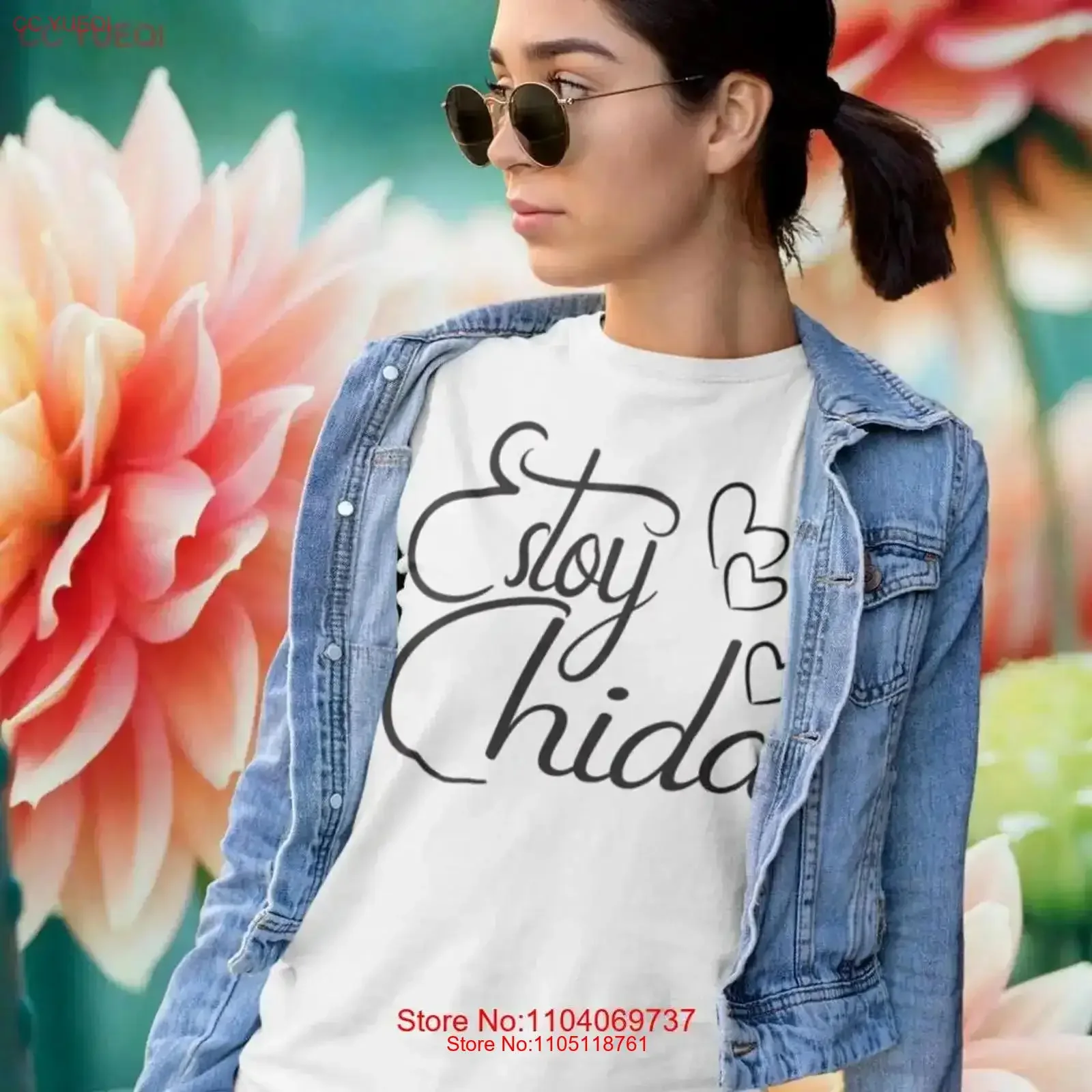 Estoy Chida Latina Pride Chicano Lowrider camiseta para mujer vintage lavado Unisex estirado elegante gráfico moda transpirable