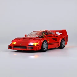 Led Light Kit For 76934 Ferrarises F40 Supercar DIY led Blocks Model Toys Set (Only Lighting Kit No Model)