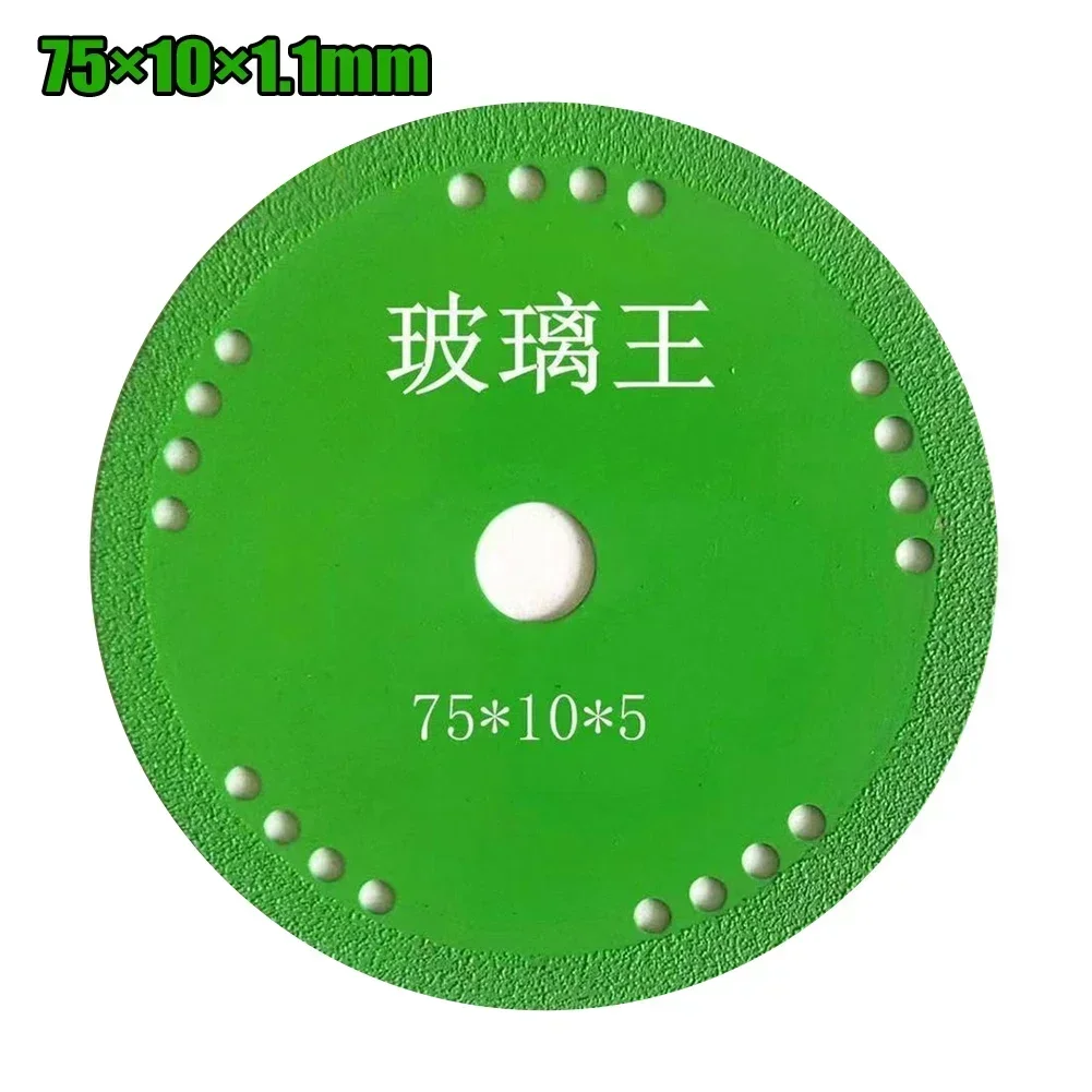 

3 Inch Glass Cutting Disc Diamond Cutting Disc Cutting Disc Saw Blade Cutting For Glass Jade Wine Bottles Metal Grindi