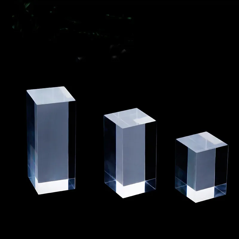 Présentoir en Perspex acrylique transparent et solide, présentoir pour bagues, boucles d\'oreilles, colliers, bijoux, comptoir, hauteur, vitrine