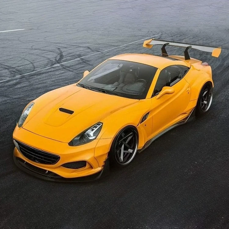 Car Bumpers Upgrade to SD Style Body Kit for  California With Carbon Fiber Car Body Kit