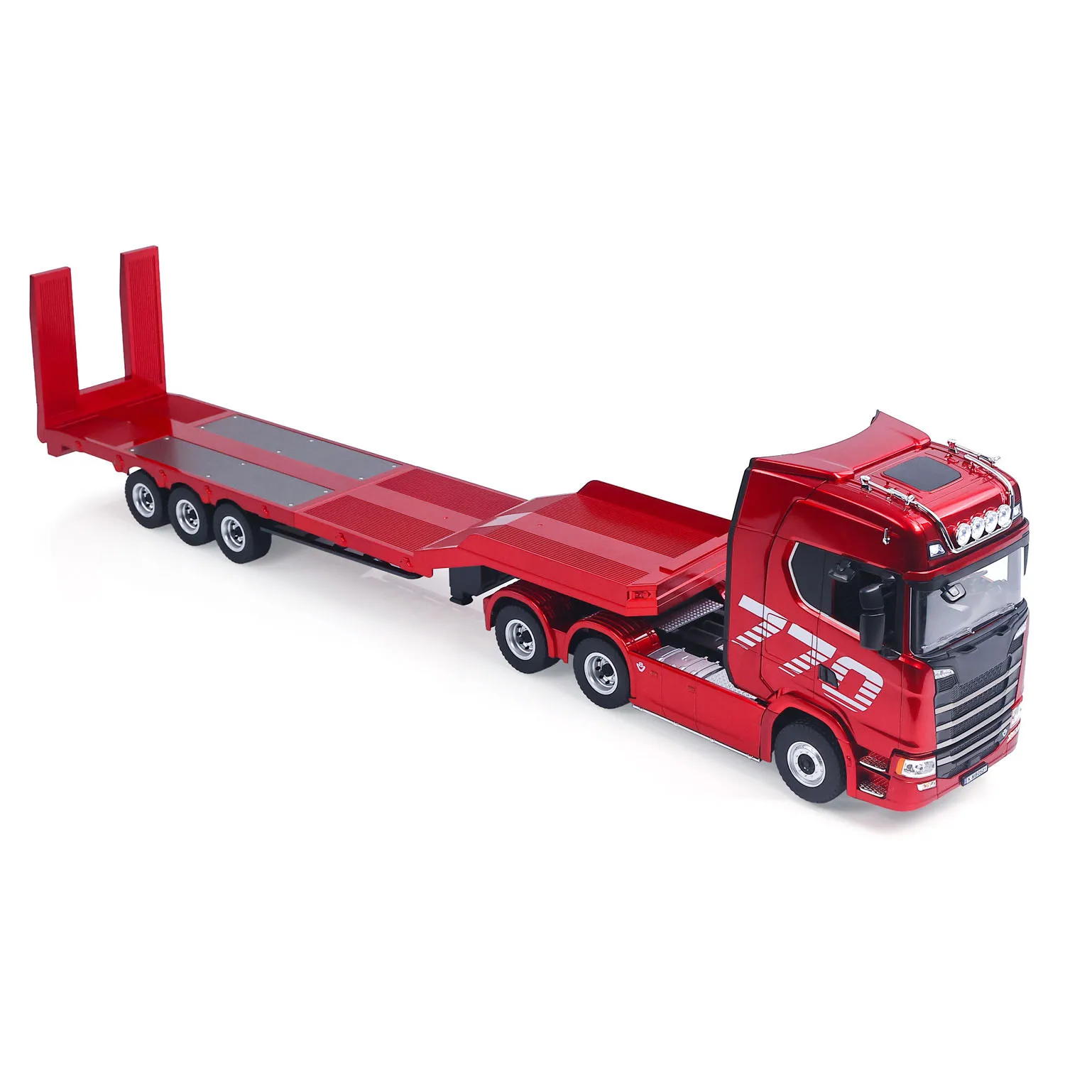 1501A 1/18 HUINA RC Traktor und 3-Achs-Sattelanhänger 19CH RTR 770S 2.4G Sound-Licht-System Ferngesteuertes LKW-Modell – Detail 17