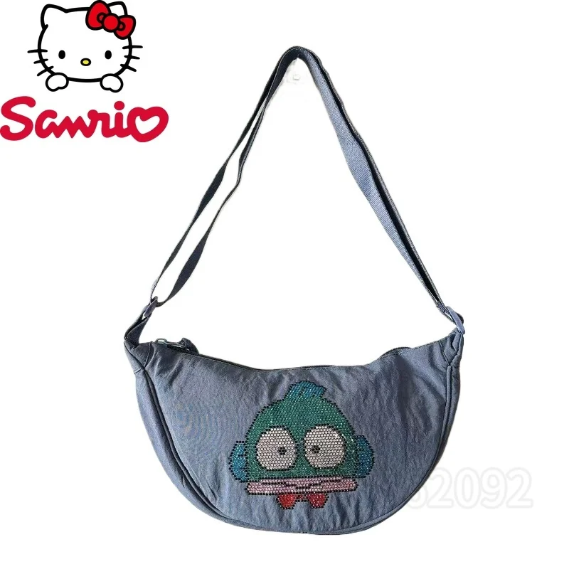 

Sanrio Clownfish New Diamond Women's Bag Luxury Brand Diamond Women's Shoulder Bag Large Capacity Women's Shoulder Messenger Bag