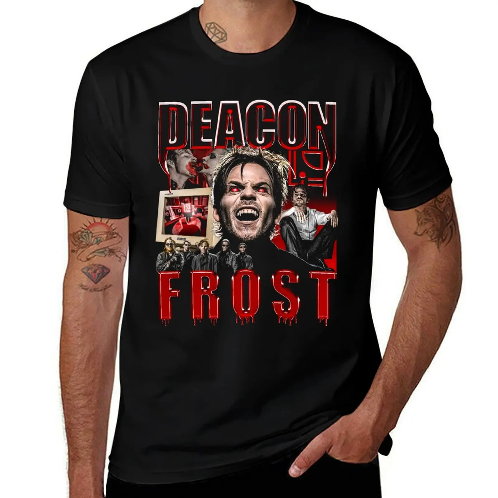 Deacon Frost Vintage T-Shirt t shirts for man graphic funny T-Shirt