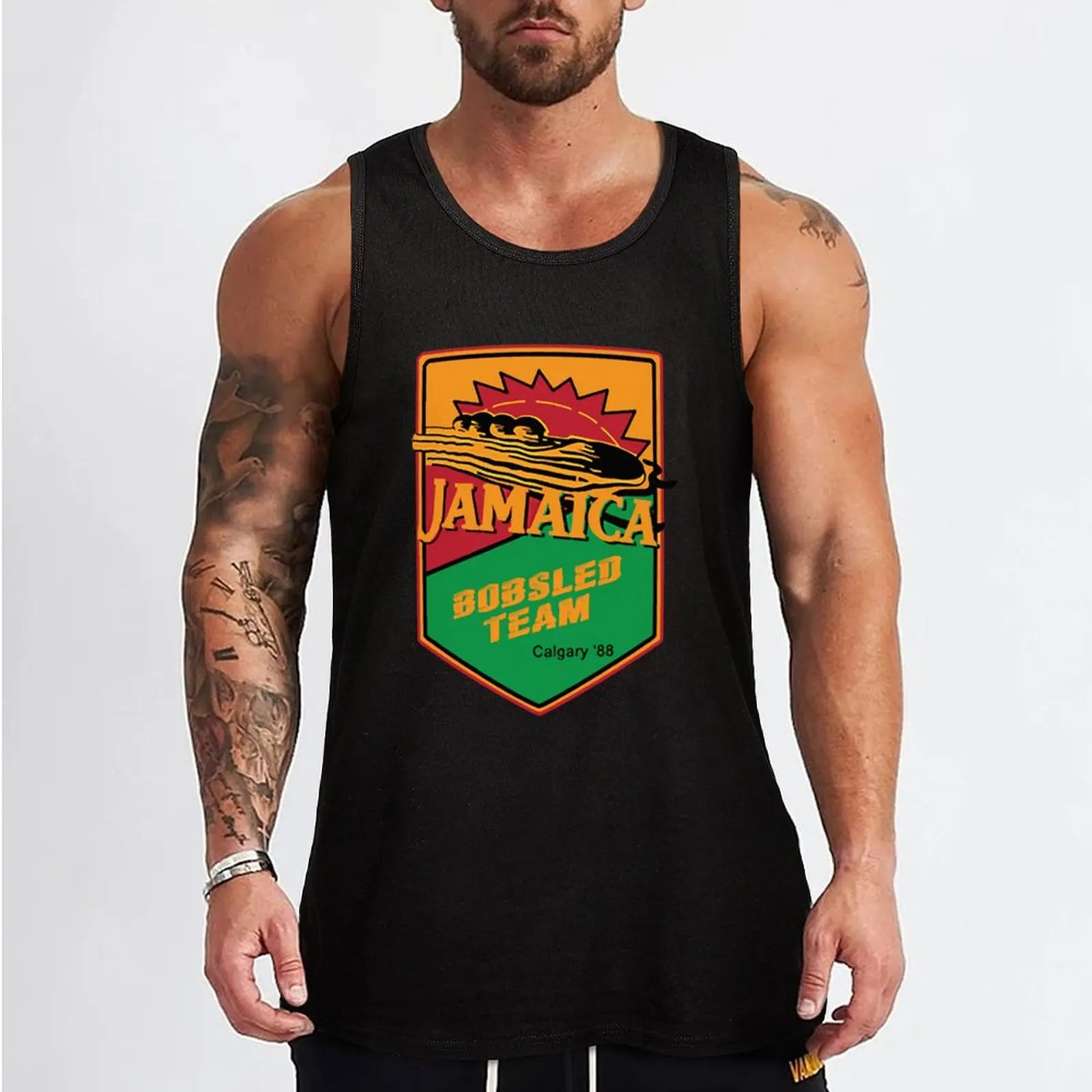 Jamaican Bobsled Team Cool Runnings Classic Tank Top Men's fitness t-shirt Men's sleeveless t-shirt