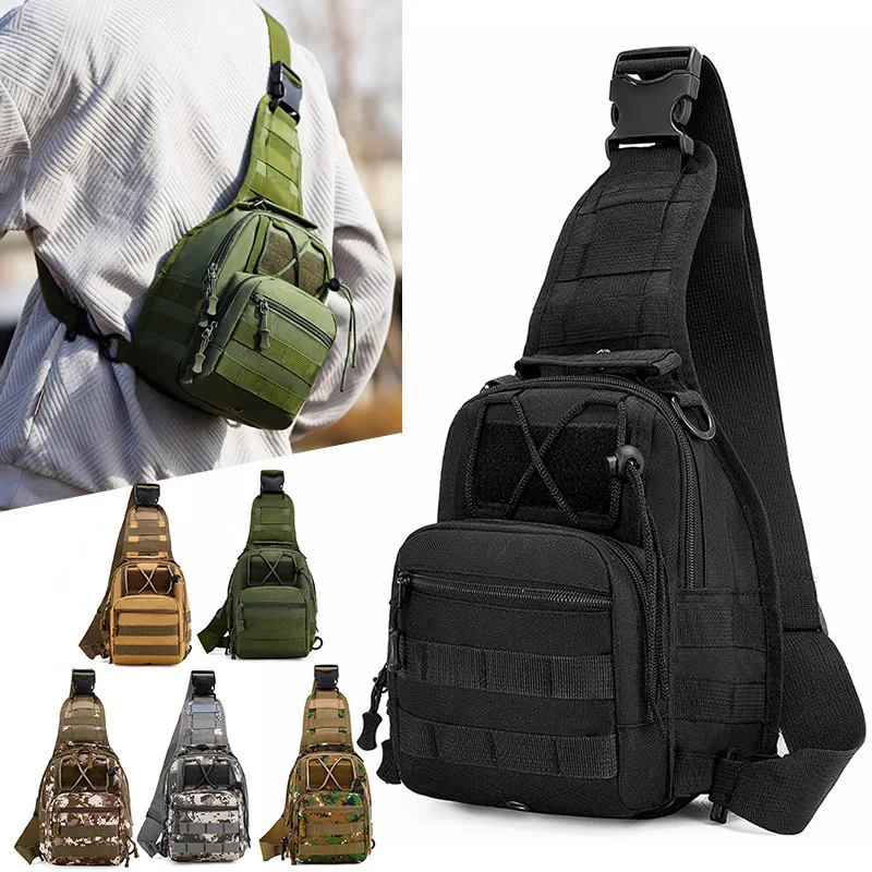 Bolso táctico Molle 900D Oxford de nailon para pesca y senderismo - imagen 5