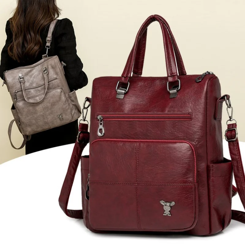 

Fashionable Ladies Handbag Leather Shoulder Bag Crossbody Elegant Classic Design From Famous Brand Women's Choice