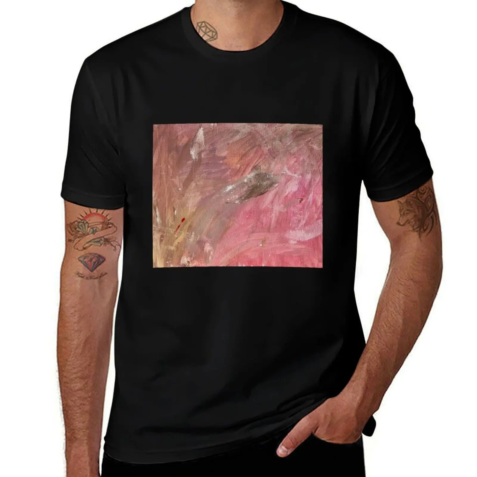Faux Fox T-Shirt Casual Fashion Print Tee Top T-Shirt