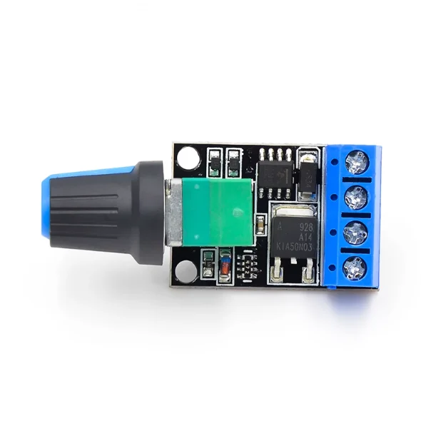 HW-070 PWM DC motor speed controller 5-16V 12V speed switch 10A switch function LED dimming speed module