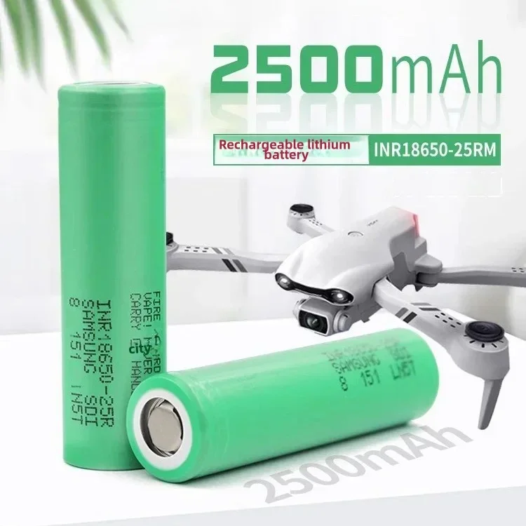 

New 18650 Lithium Battery 2500mAh Power Lithium Battery Electric Tool None Rechargeable Battery for Human-machine Small Fan