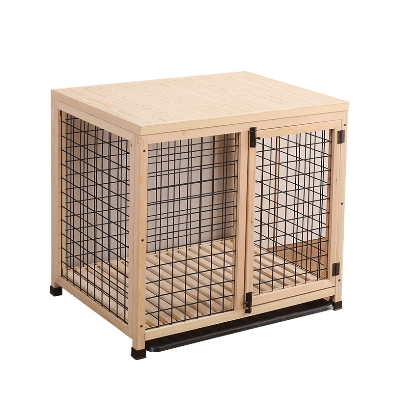 

Customized house with toilet Household villa Indoor large, medium and small bold reinforcement Customized dog cat cage