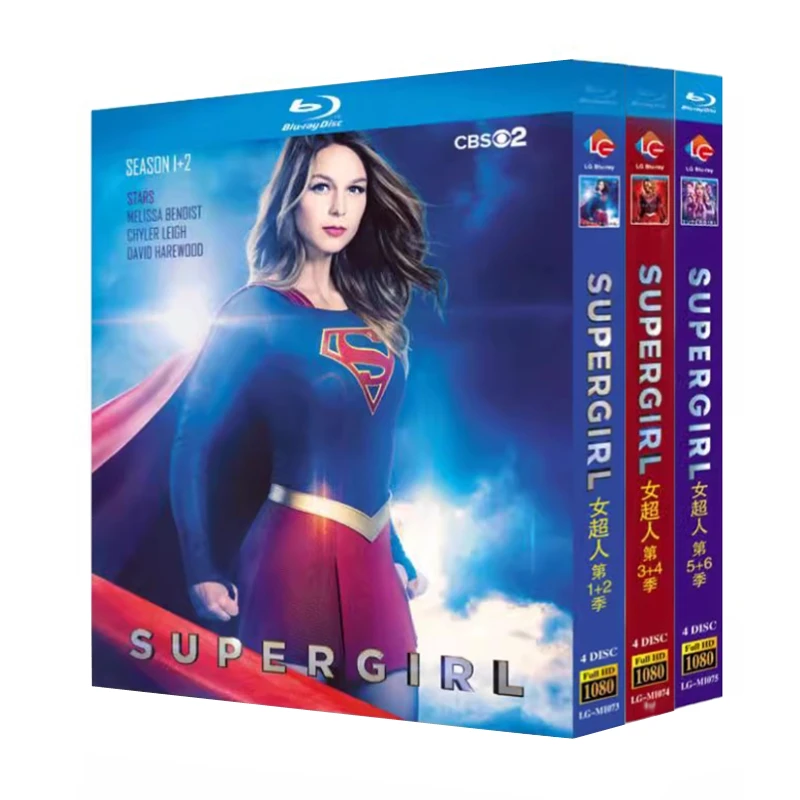 

Супергёрл: Сезоны 1-6, Blu-ray диск