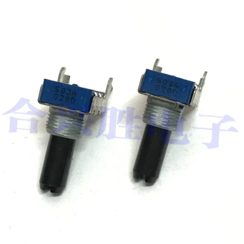 1PCS Horizontal 4Pin RK11 Type A50K A503 Power Amplifier Mixer Electronic Piano Volume Adjustment Potentiometer