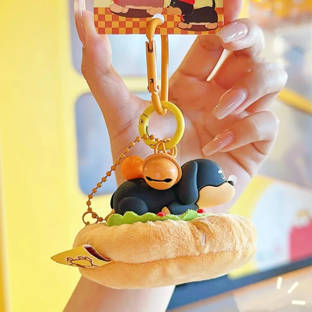 Nuevo Llavero de Peluche con Forma de Perro Dachshund, Colgante Creativo para Bolsa, Llavero de Peluche, Monedero, Colgante de Perro Pequeño, Accesorios para Bolsa