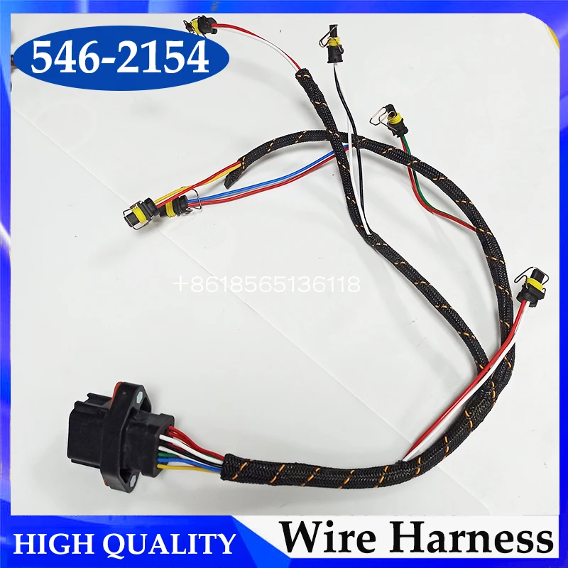 Excavator C9 Injector Nozzle Wiring Harness 546-2154 5462154 for E330D E330C E336D Wire Harness