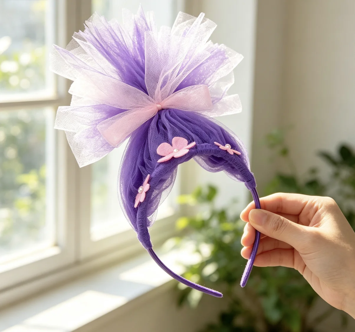 Anime Faux Fur Magic Elf Funny Cute Princess Style Headband For Kid Themed Party Performance And Birthday Party Hair Accessories