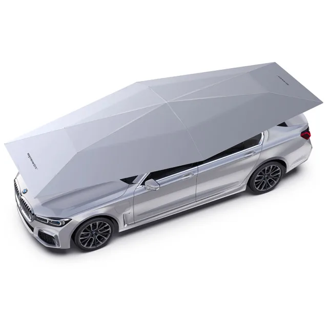 Super Large 5.2m Car Sunshade Umbrella Fully Automatic Folding Roof Summer Sunscreen Shed Remote Control Portable Canopy Cover