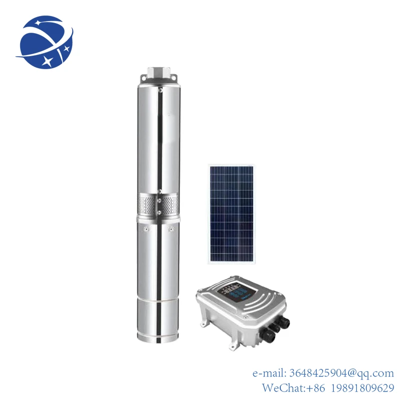 YYHCSolar Agricultural Water Pumping 750w 6m3/h solar pump system for agriculture irrigation