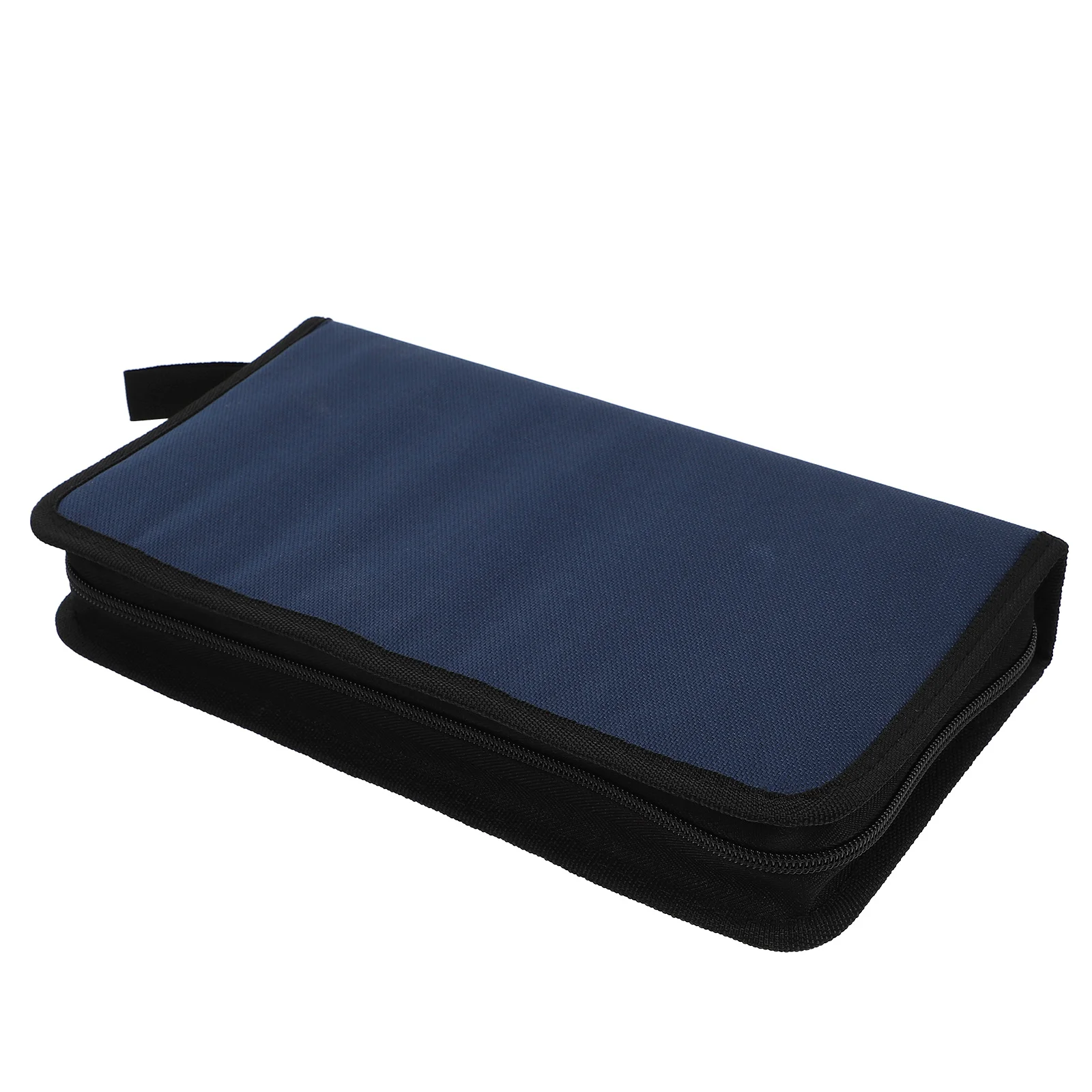 

1Pcs Cd Storage Organizer Oxford Cloth Large Capacity Disc Holder Storage Container Scratch Resistant Cd Container