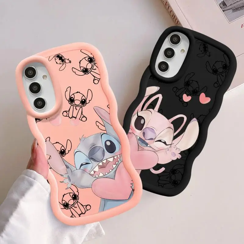 Disney Angle Stitch Phone Case for Samsung Galaxy A20s A30s A50 A50s A02s A03 Core A04e A05s A11 A12 A13 A14 A15 A21s A51 4G 5G