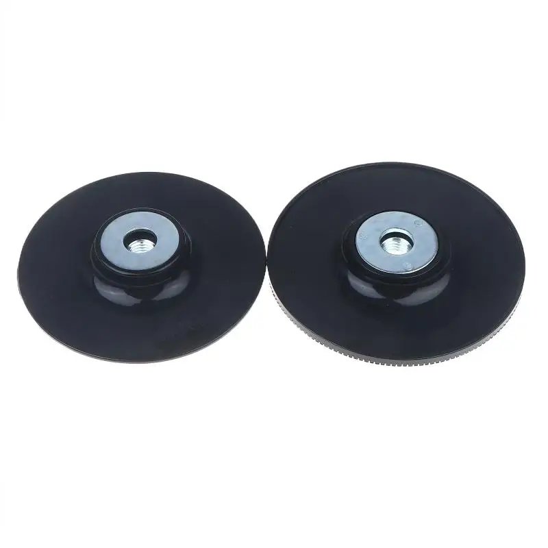 Essential Power Tools Accessory, Sanding Disc Backing Pad, Grinder Attachment, Steel Paper Tray