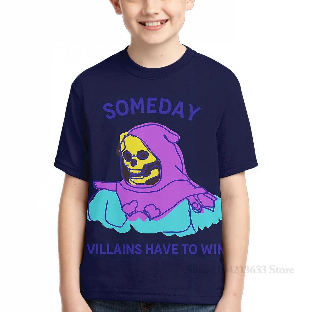 هو رجل الهيكل العظمي سادة الكون يوميا الأشرار يجب أن يفوز الرجال تي شيرت المرأة فتاة الموضة تي شيرت الصبي بلايز تيز #5