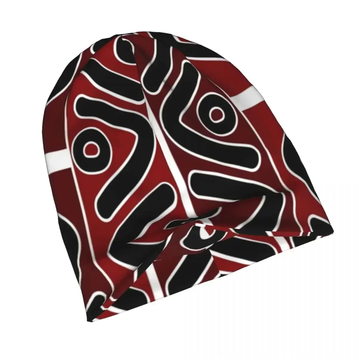 Bonnets Skullies à motif africain Bogolan Mudcloth pour adultes, chapeaux chauds, casquettes Bonnet, extérieur, unisexe, automne, hiver