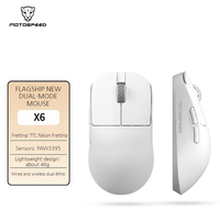 Motospeed X6max Night Blade Dual Mode 2.4g Wireless Gaming Mouse Paw3950 8k Rate Of Return Gaming Lightweight Grip Office Mouse