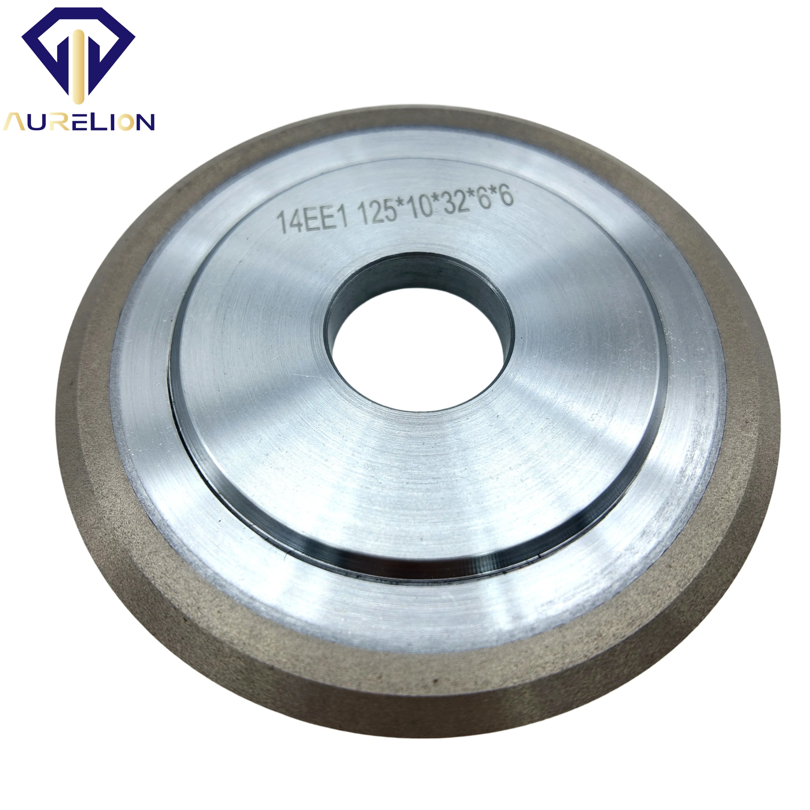 Factory Price Metal Bond CBN Grinding Wheel 4in 6in for CNC Tool Grinder HSS End Mills Drill Bits Reamers