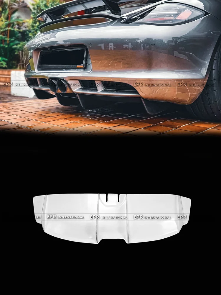 For Porsche Cayman 987.2 EPA Design GT Rear Diffuser with Undertray - Aerodynamic Rear Diffuser | GT Style Diffuser Accessory