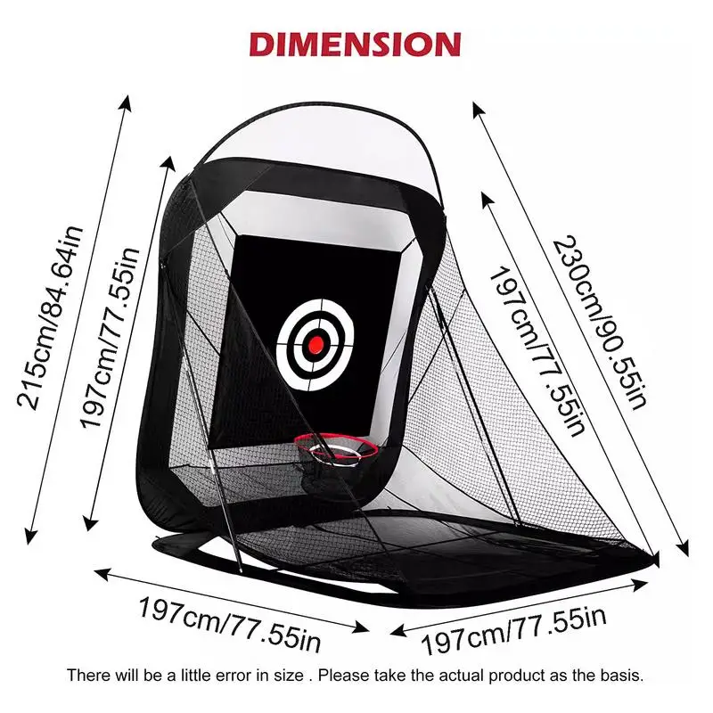 Golf Practice Nets For Backyard Golf Driving Practice Net Home Golf Hitting Aid Nets For Backyard Foldable Golf Practice