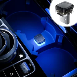 Nuevo USB Universal luz de ambiente ambiental Interior de coche luces de señal LED lámpara de lectura automática decoraciones accesorios de Interior de coche