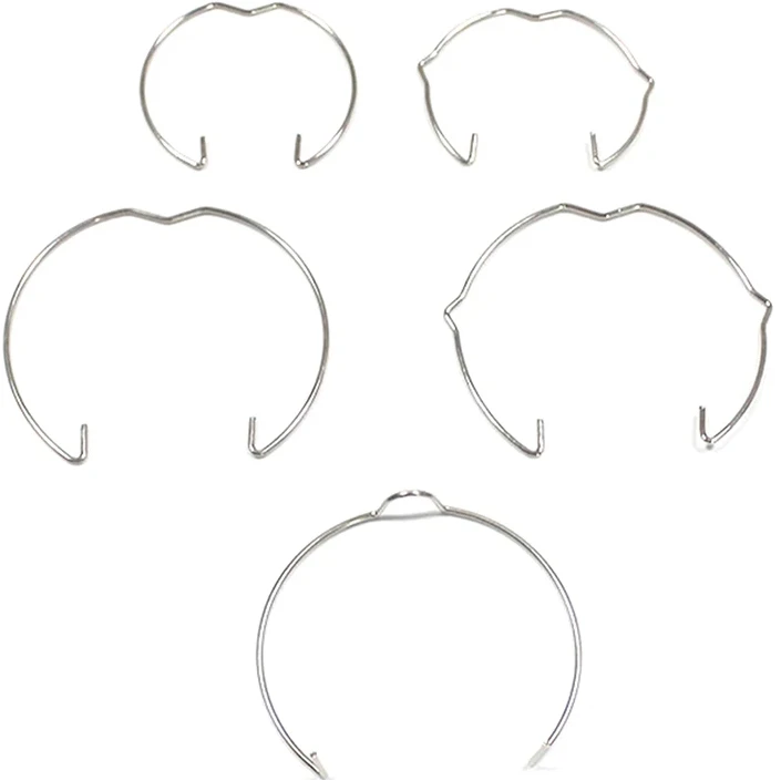 

Кронштейн для чашки, кольцо для карты, точечный светильник, пружинная лампа MR16 MR11, удерживающий пружинный зажим, аксессуары для освещения, фиксированный зажим