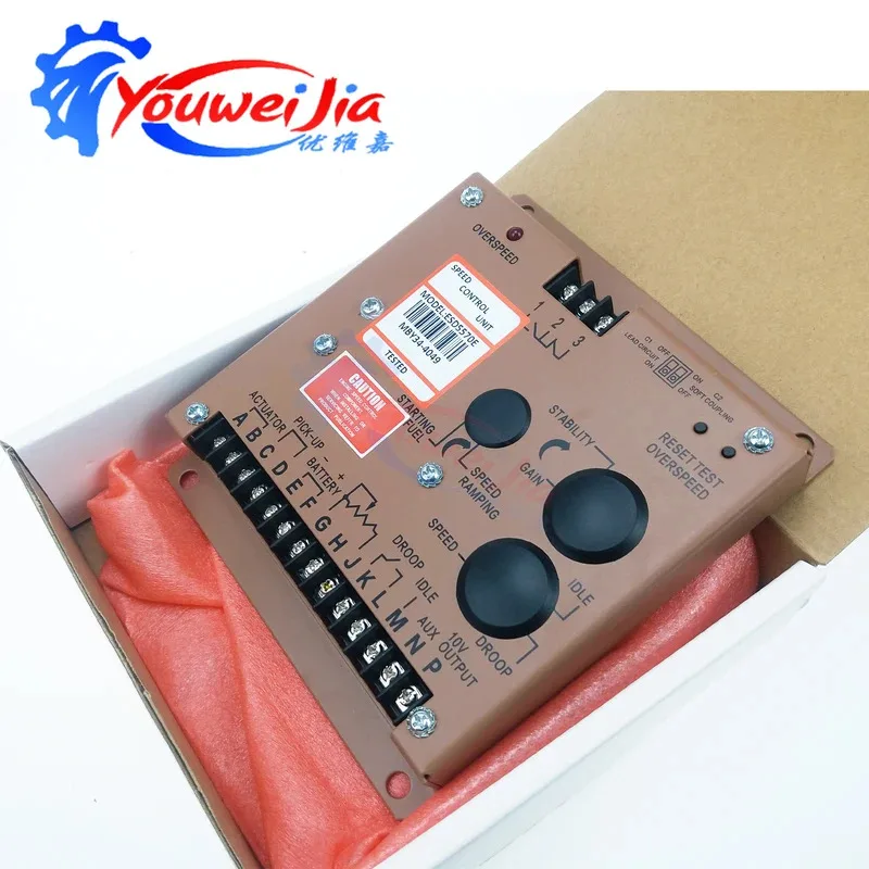 

Cummins Generator GAC ESD5570E Speed Control Board – Electronic Regulator for Diesel Engine