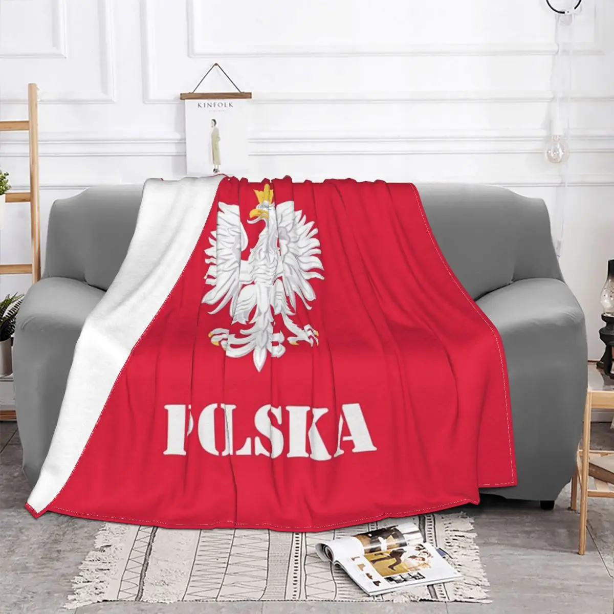 Poland Polish Flag Polish Eagle Blanket Bedspread On The Bed Bed Set Bed Covers For Bed