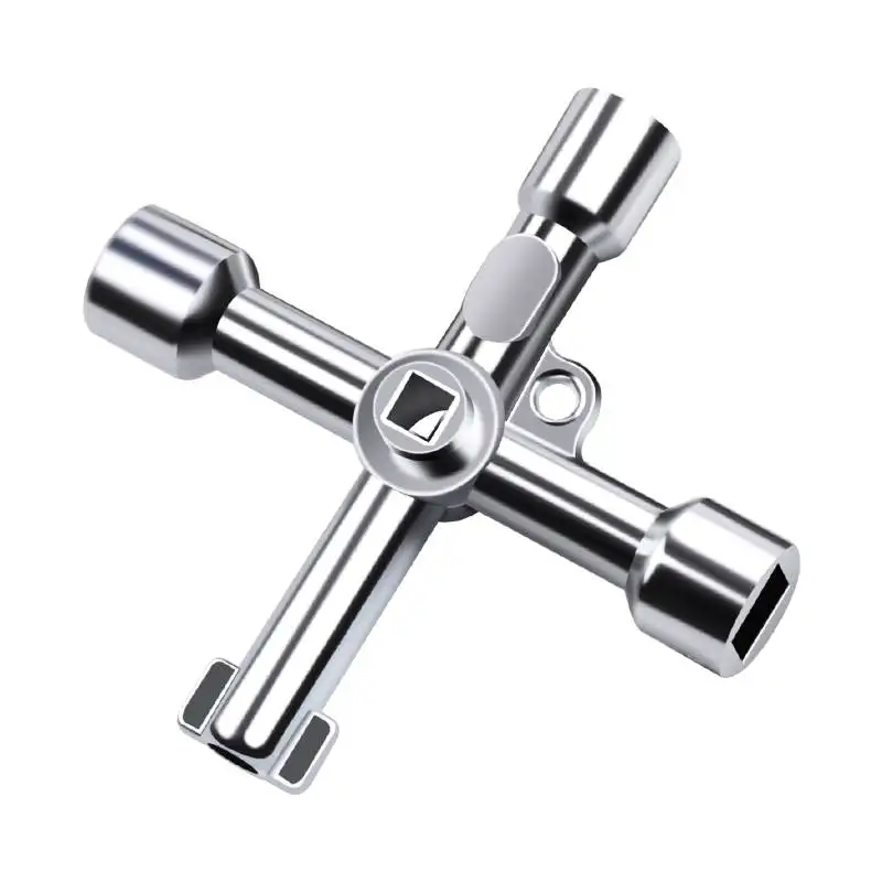 

Water meter front valve key, sluice switch handle, water pipe valve inner triangle wrench