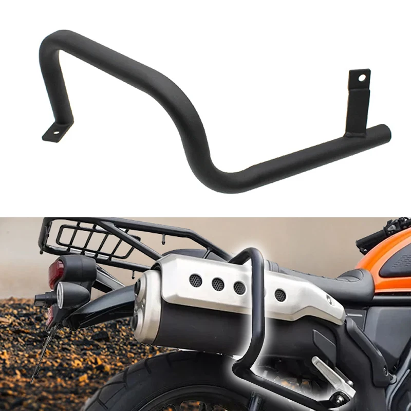 

CL 300 500 Exhaust Pipe Guard Bumper Protection Muffler Crash Bar For Honda CL500 CL300 cl 300 cl500 2023 2024 Motorcycle