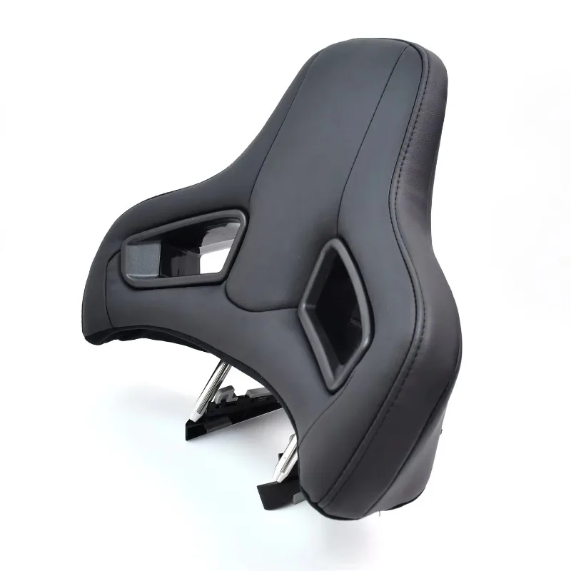 496 * 386mm Black Motorsport Removable Racing Seat Headrest - Image 3