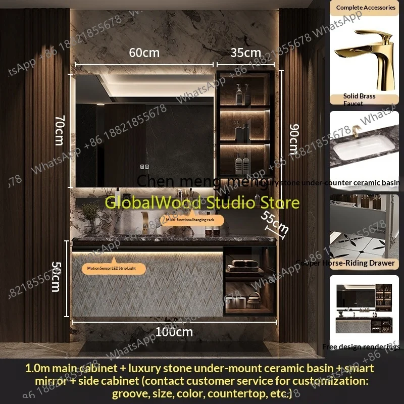 

High Bathroom Cabinet Cabinet Cabinet for Bathroom Sink Under the Sink Dresser Furniture Washing Machine Open Cabinets Storage