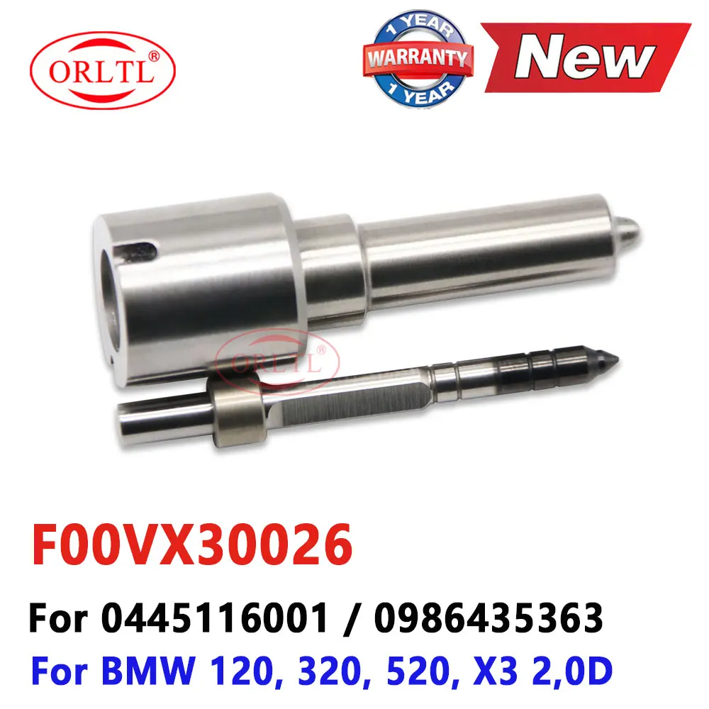 

F00VX30026 FOOVX30026 New Diesel Injector Nozzle 0445116001 0986435363 0 445 116 001 FOR BOSCH PIEZO BMW 120, 320, 520, X3 2,0D