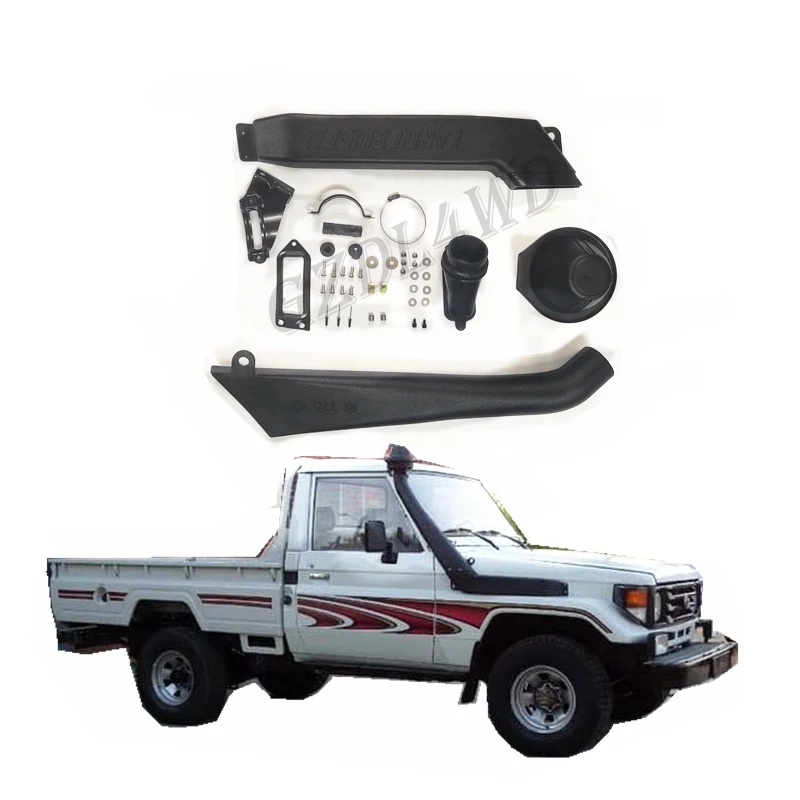 

Factory Wholesale 4WD Accessories Pick Up Air Intake Car Snorkel For Land Cruiser 70 2000-2011
