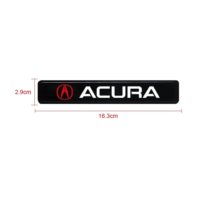 Car decimal Light LED Front Hood grill Emblem Badge For Acura RDX Integra TLX TSX CDX MDX RDX CSX RSX ZDX ILX Auto Accessories