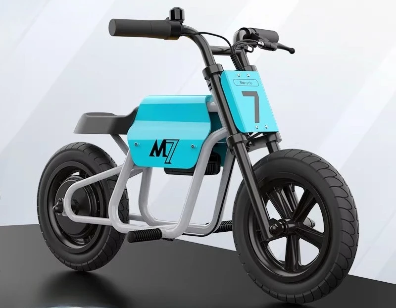 M7 Children's Lithium Battery Electric, Fashionable Two-wheeled Motorcycle, Toy Car Children's Stroller