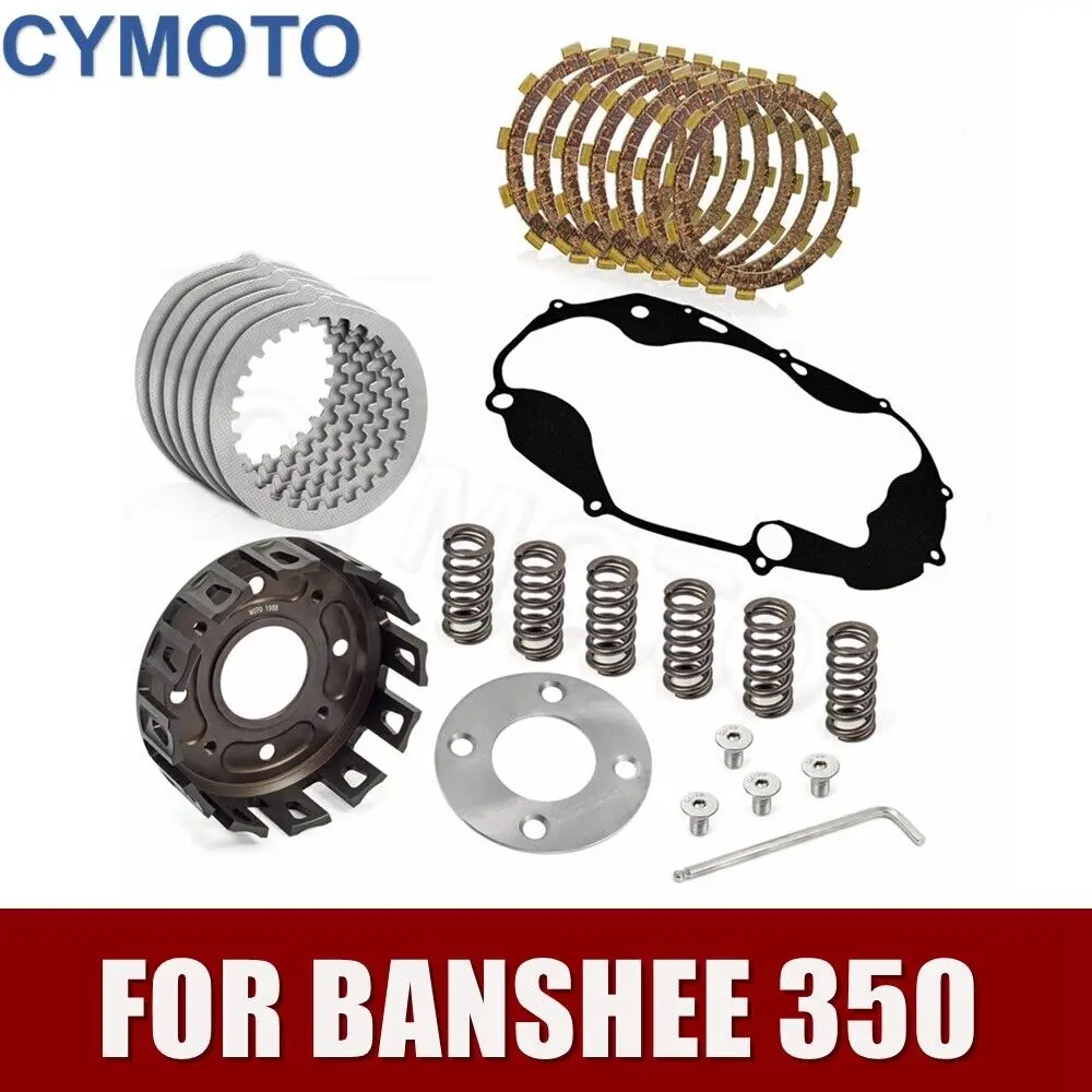 CNC Billet Clutch Basket ATV Clutch Kit Gasket For Yamaha Banshee 350 YFZ350 1987-2006