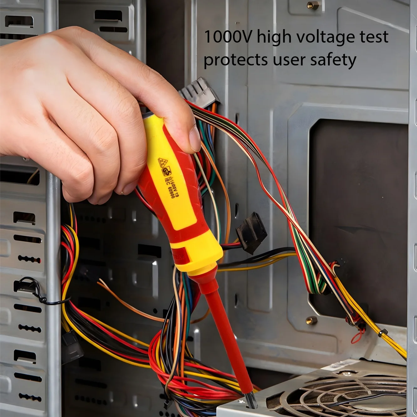 7pcs Multifunction Electrician Household Screwdriver Set Phillips Flathead Boxed Magnetic Bit Set for Phone Laptop Watch