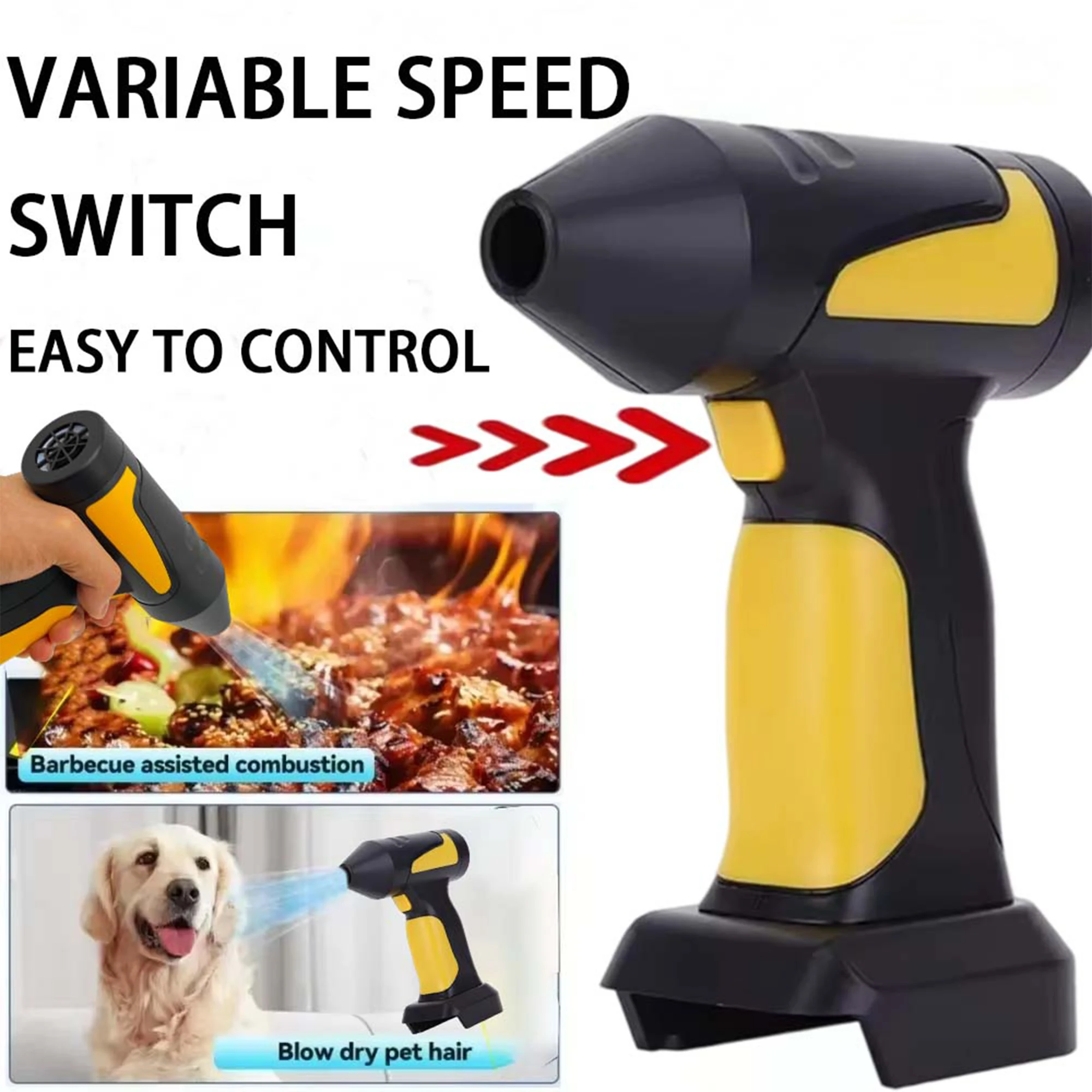 

Turbo Fan For Dewalt Powerful Air Blower Turbo Jet Fan Thrust Leaf Duster Handheld Power Tools For
