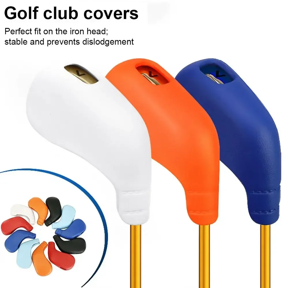 Universal Golf Head Covers Putter Cover TPE Golf Iron Protector Golf Accessories