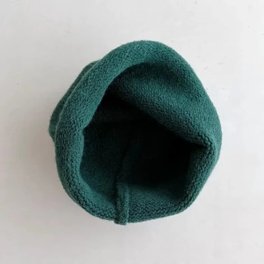 

Милые однотонные зимние шапки, вязаные зимние теплые вязаные крючком шапочки, толстый реквизит для фотографий, детские шапочки, шапка