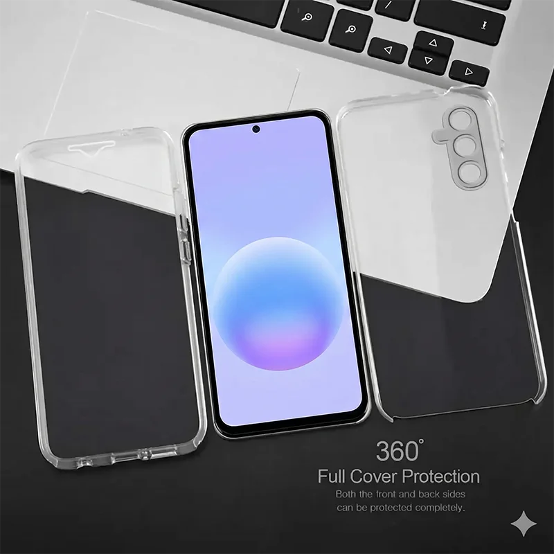 360° Volltransparente Handyhülle für Samsung Galaxy A57 A56 A55 A54 A53 A52 A37 A35 A34 A33 A26 A25 A24 A23 A17 A16 Cover – Detail 6